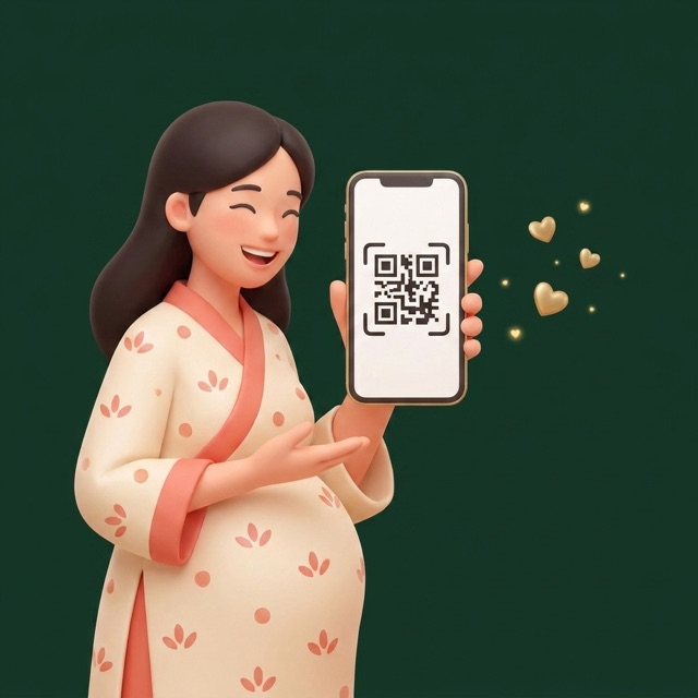 Ảnh minh hoạ bước 1: gửi mã cho mẹ B